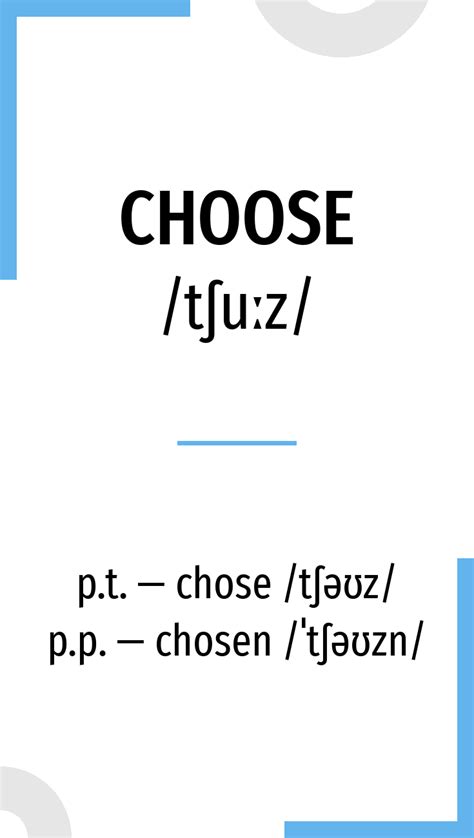 traduzione choose